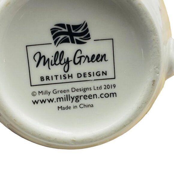 Millie Green British Design Christmas Holiday Santa Claus Nutcracker Tree Mug Cu - Picture 5 of 5